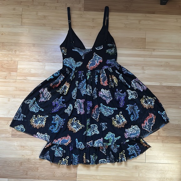 Blackmilk Pokémon Eeveelutions Dress Size XXS - Picture 4 of 4